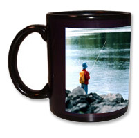 11 oz Black Mug