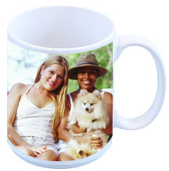 15 oz White Mug